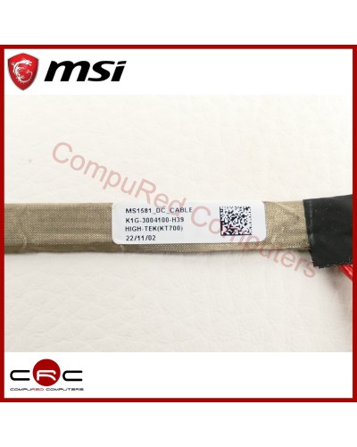 DC Jack MSI Katana GF66 12UE (MS-1583)