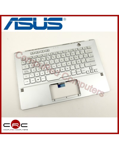 Reposamuñecas & teclado ES Asus ROG Zephyrus G14 GA401IU GA401IV