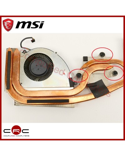 Disipador & Ventiladores MSI GP76 Leopard 10UG-065ES