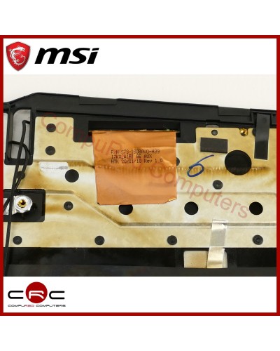 Palmrest & keyboard spanish ES MSI GE76 GP76 (MS-17K2)