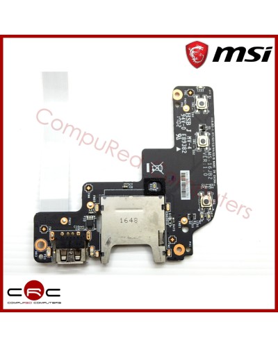 USB SD reader board MSI GF62 GL62M GV62 GE72 7RE GP72 PE72 (MS-1799)