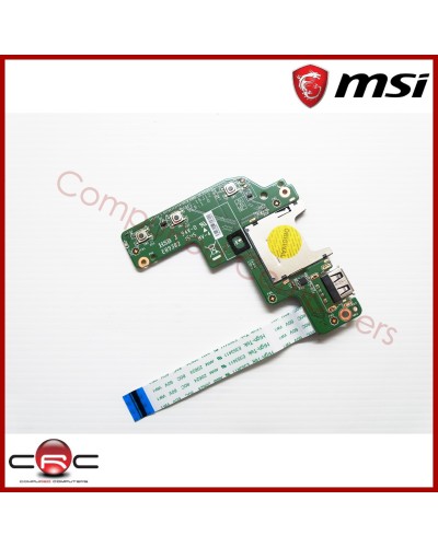 Power Button Board MSI GE62-2QF GE72-6QD GP62-2QE GP72-2QE