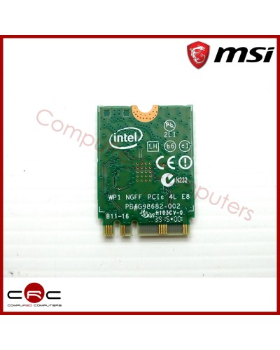 Módulo inalámbrico Bluetooth MSI GE62 GP72 PE72