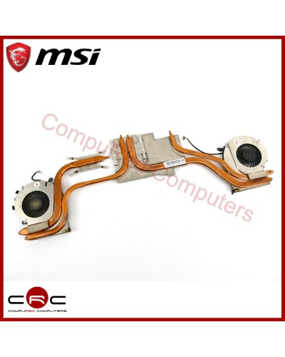 Disipador & Ventilador MSI GE72 2QC 2QD 2QL (MS-1792)