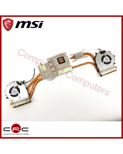 Disipador & Ventilador MSI GE72 2QC 2QD 2QL (MS-1792)