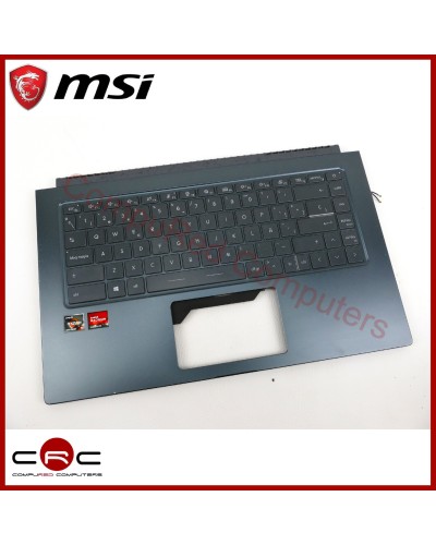 Palmrest & keyboard ES MSI Modern 15 A5M