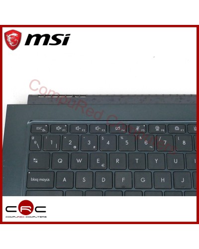 Palmrest & keyboard ES MSI Modern 15 A5M