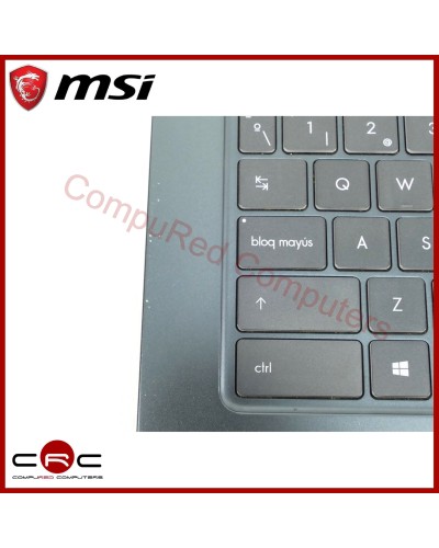 Palmrest & keyboard ES MSI Modern 15 A5M