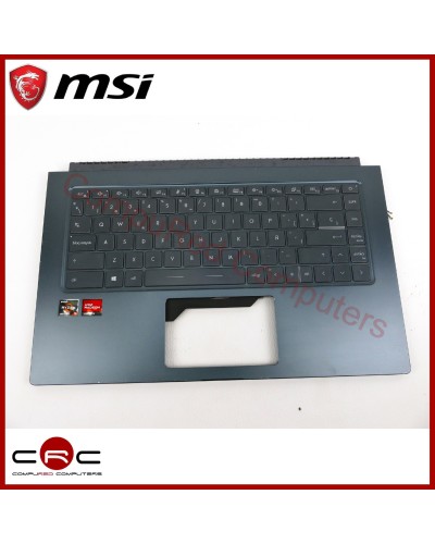 Palmrest & keyboard ES MSI Modern 15 A5M
