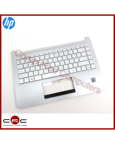 Reposamuñecas & teclado ES HP Laptop 14s-dq 14s-fq Serie
