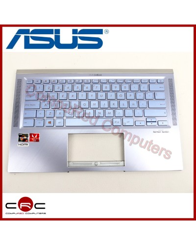 Oberes Gehäuse & Tastatur ES Asus Zenbook 14 UM431DA UX431DA