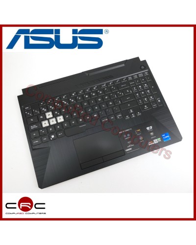 Reposamuñecas & teclado ES Asus TUF Gaming F15 FX506H