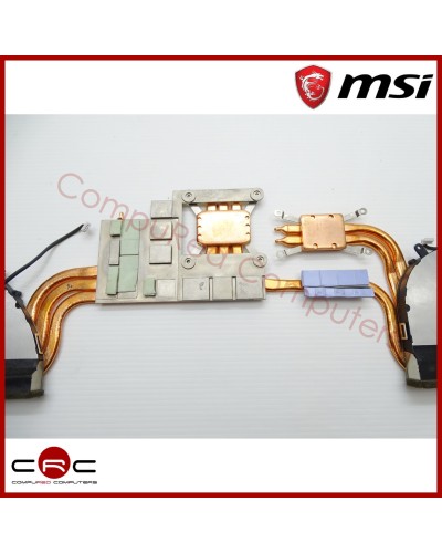 Heatsink with fan MSI GE72 GP72 PE72 (MS-1799)