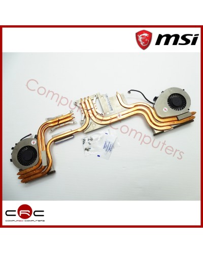 Disipador & ventiladores MSI GE72 GP72 PE72 (MS-1799)