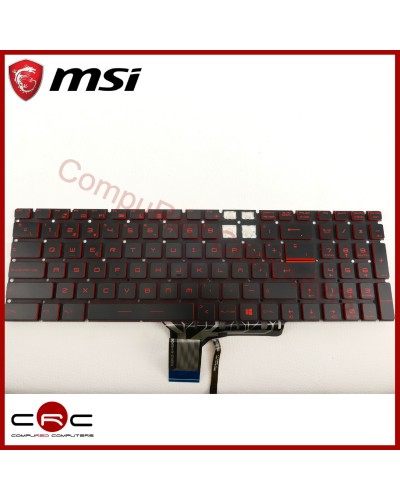 Teclas de teclado MSI GF75 Thin
