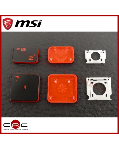 Keys for Keyboard spanish MSI GF75 Thin