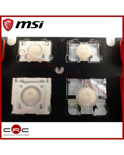 Tasten für Tastatur spanisch MSI GF75 Thin