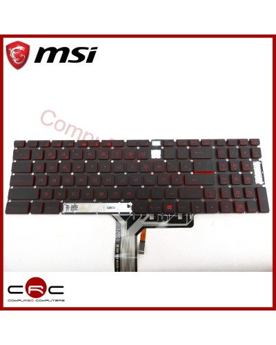 Tasten für Tastatur spanisch MSI GF75 Thin