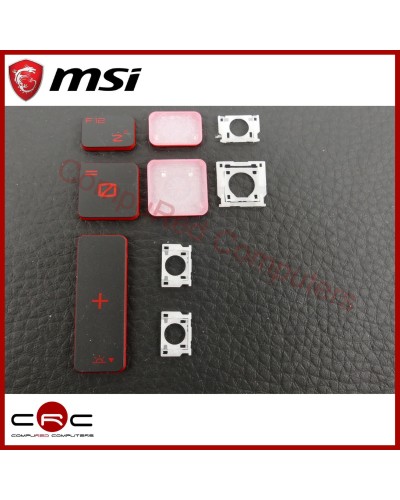 Tasten für Tastatur spanisch MSI GF75 Thin