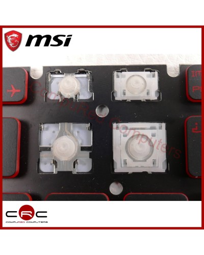 Keys for Keyboard spanish MSI GF75 Thin