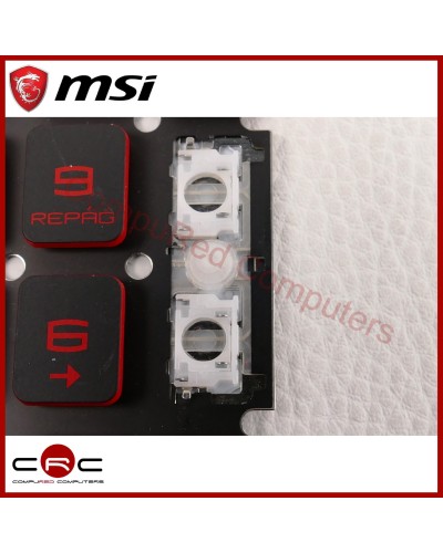 Tasten für Tastatur spanisch MSI GF75 Thin