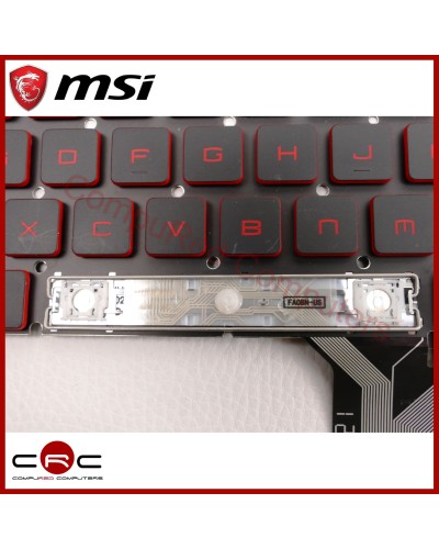 Keys for Keyboard spanish MSI GF75 Thin