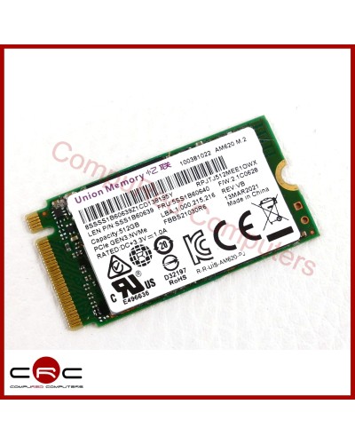 SSD Solid State Drive M.2 2242 NVMe 512GB - Lenovo Union AM620
