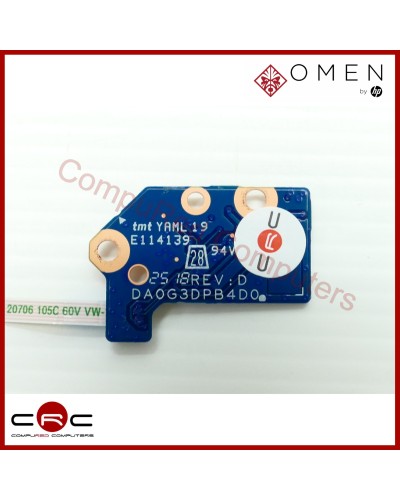 Power button board HP Omen 15-dc Serie