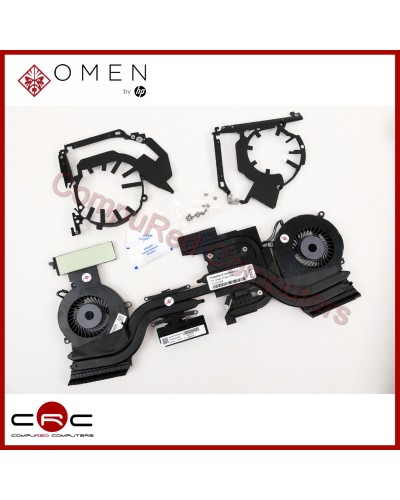 Disipador & ventiladores HP Omen 15-dc1000 15-dc1016 15-dc1036