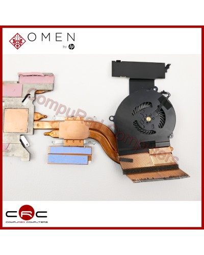 Kühlkörper mit Ventilatoren HP Omen 15-dc1000 15-dc1016 15-dc1036