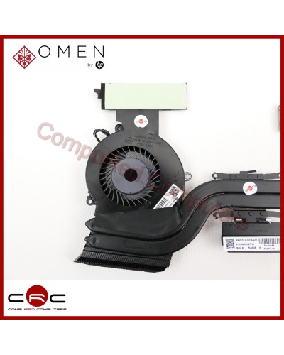 Heatsink with fans HP Omen 15-dc1000 15-dc1016 15-dc1036