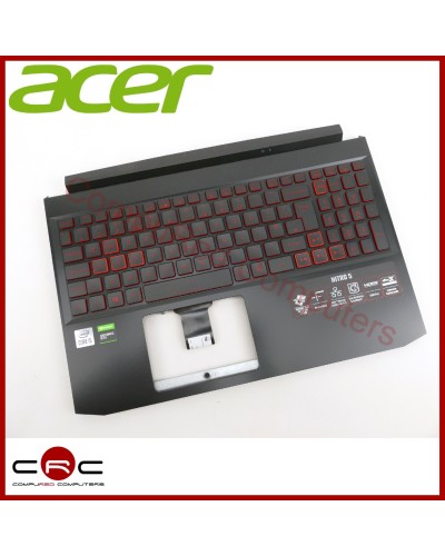 Palmrest spanish keyboard Acer Aspire Nitro AN515-55