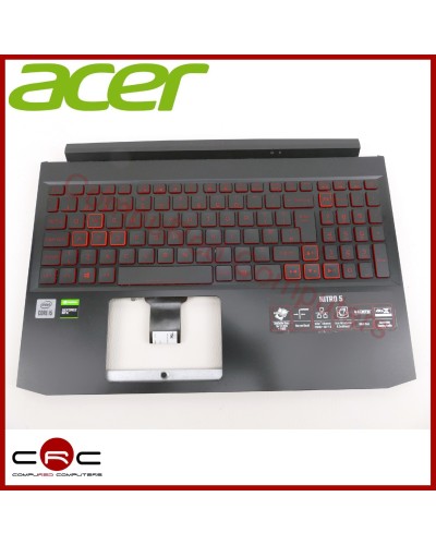 Reposamuñecas & teclado UK Acer Aspire Nitro AN515-55