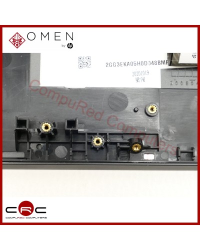 Oberes Gehäuse mit Tastatur ES HP Omen 15-en Serie