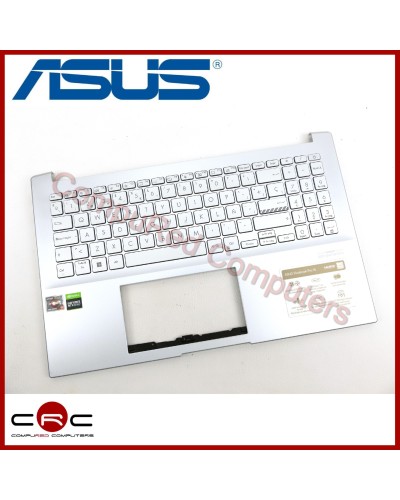 Reposamuñecas & teclado ES Asus Vivobook Pro 15 OLED M6500QC