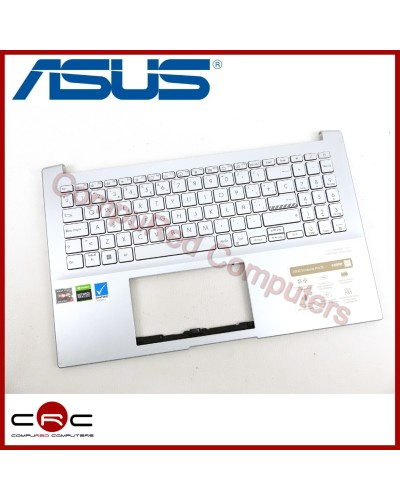 Reposamuñecas & teclado ES Asus Vivobook Pro 15 OLED M6500QC