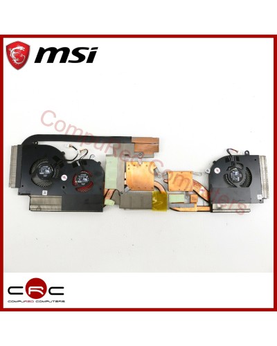 Kühlkörper mit Lüftern MSI GS65 P65 Creator (MS-16Q1 MS-16Q2 MS-16Q3)