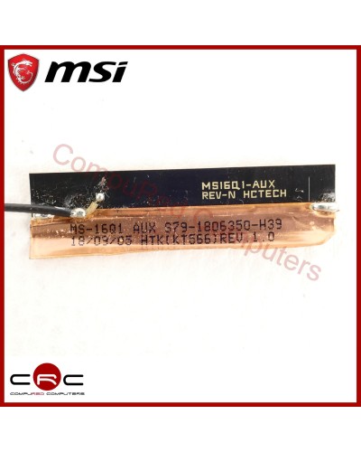 Antena inalámbrica AUX MSI GS65 P65 Creator (MS-16Q2 MS-16Q3)