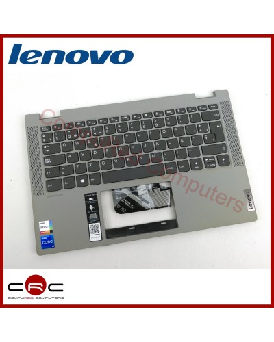 Reposamuñecas & teclado ES gris Lenovo Ideapad Flex 5 14 Serie