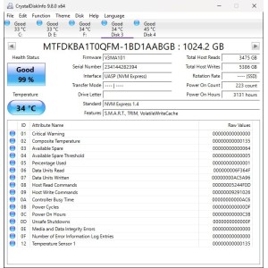 Micron 2400 1TB SSD – MTFDKBA1T0QFM-1BD1AABGB | CRParts