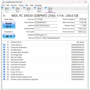 Western Digital PC SN530 256GB SSD | CRParts