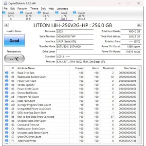 Lite-On 256GB M.2 2280 SATA SSD L8H-256V2G-HP | CRParts