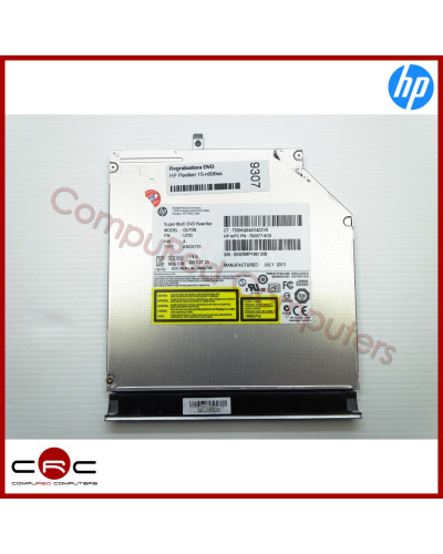 Regrabadora DVD HP Pavilion 15-n001 15-n006 15-n012 15-n017 15-n024 15-n051 15-n058