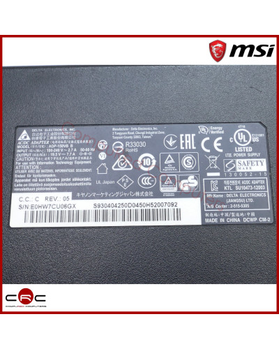 Cargador 150W Original MSI