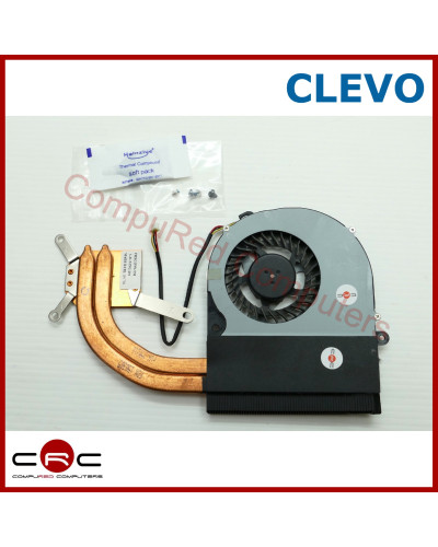 Disipador GPU & Ventilador Clevo N150SD N150RD N170RD (Mountain Onyx)