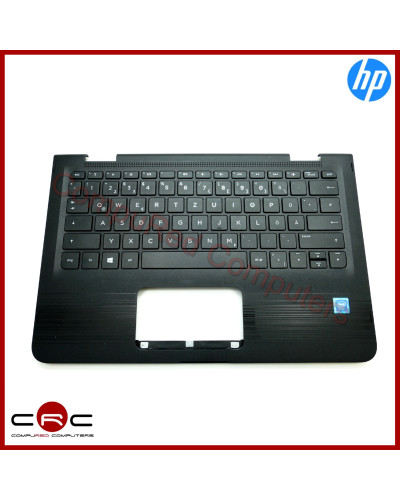 Reposamuñecas & teclado DE HP Stream X360 11-aa 11-aa030ng