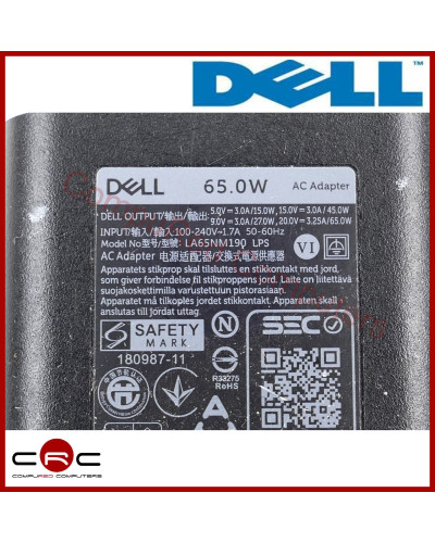 Cargador 65W Original Dell