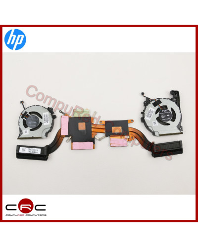 Kühlkörper mit Ventilatoren HP Pavilion Gaming 15-cx 15-cx0001