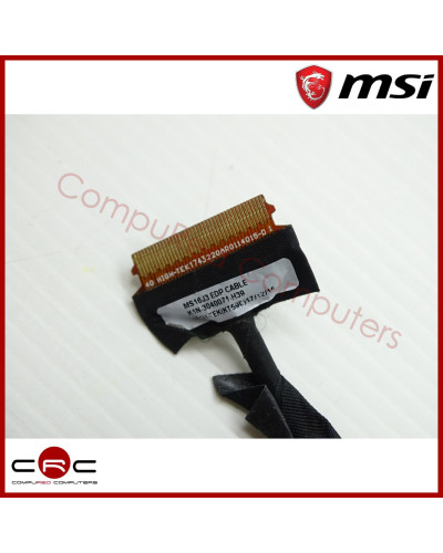 Cable flex video MSI GF62 7RE GL62M 7RDX GV62 7RE 8RD