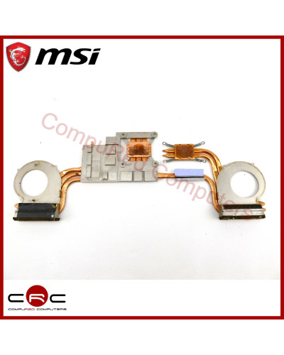 Kühlelement & Ventilator MSI GE62 7RE GE62VR 7RF
